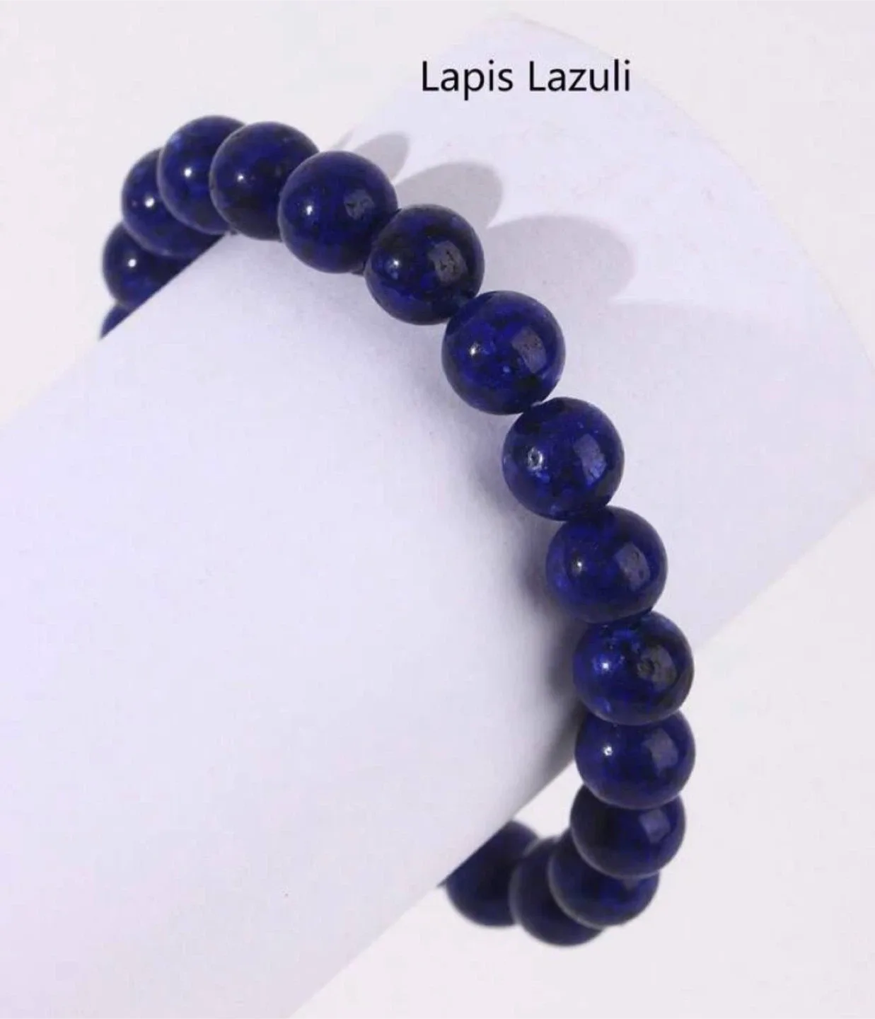 Crystal bracelet quartz/lazuli/howlite , 4 for $20 image indicator(4)