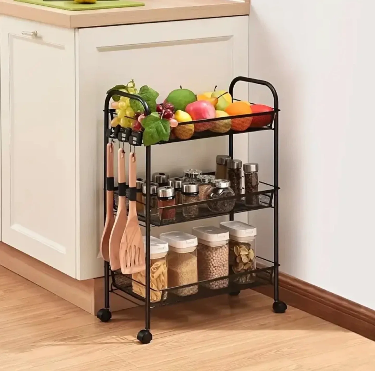 3 layers Rolling Utility Cart - BRAND NEW IN BOX image indicator(2)