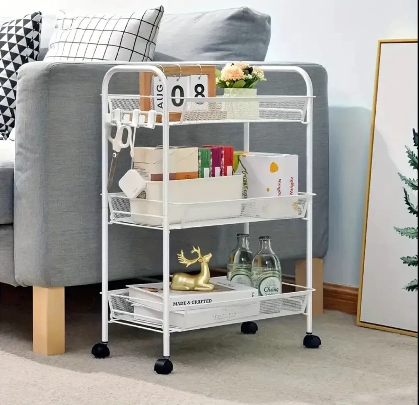 3 layers Rolling Utility Cart - BRAND NEW IN BOX