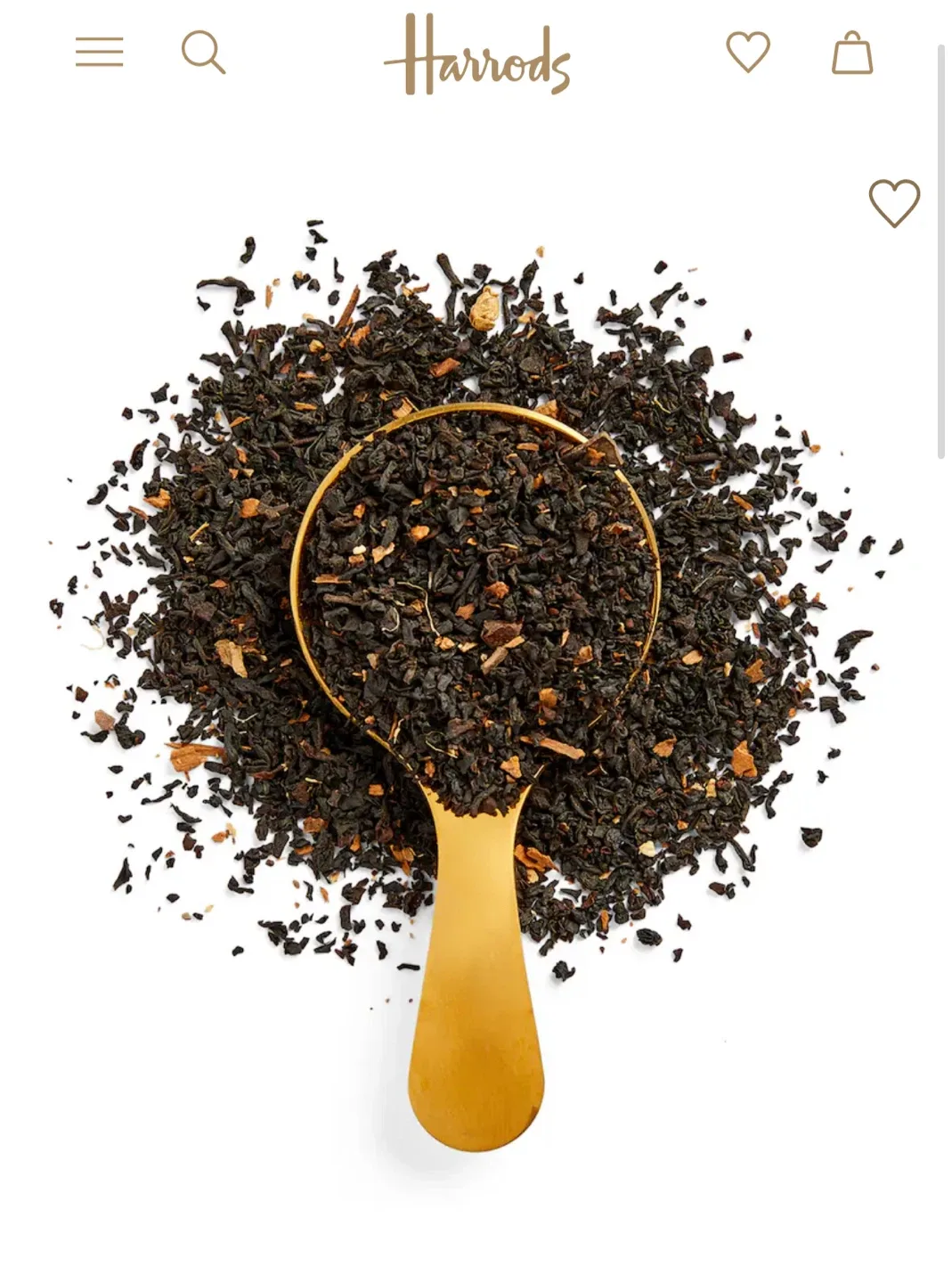 Harrods Masala Chai Black Loose Leaf Tea image indicator(4)