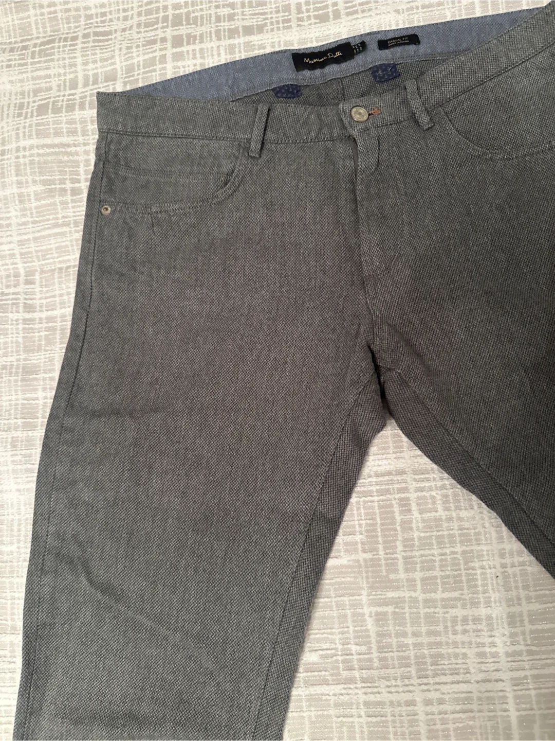 Massimo Dutti Slim Fit Pants image indicator(3)