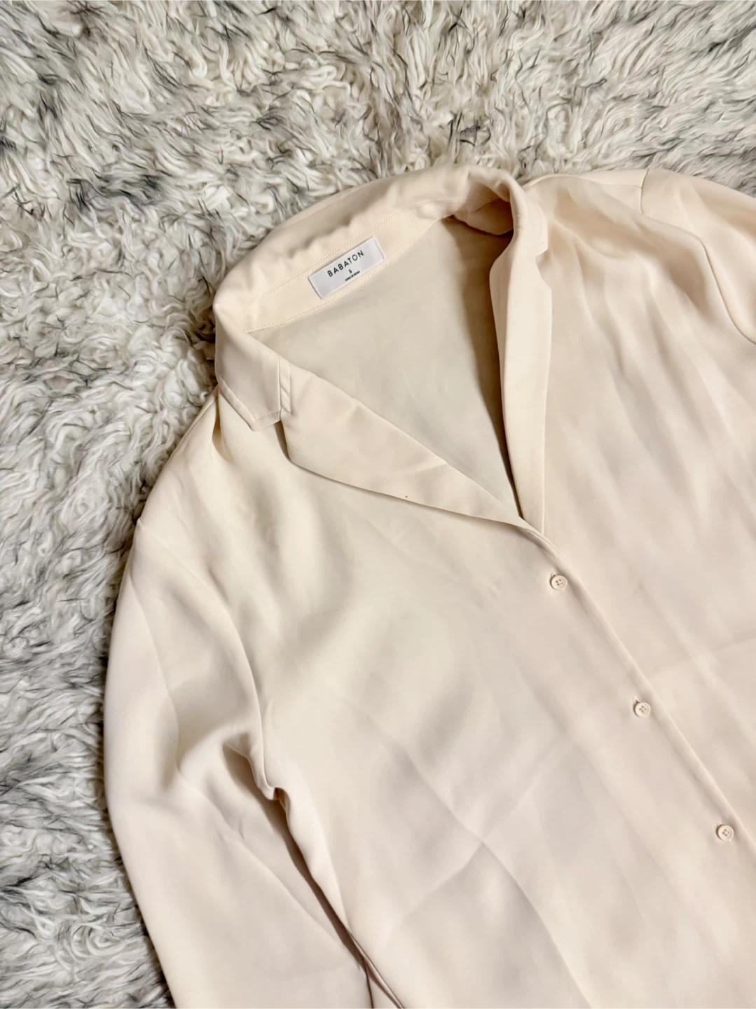 Babaton ‘Monocle’ Shirt - Birch - photo 2