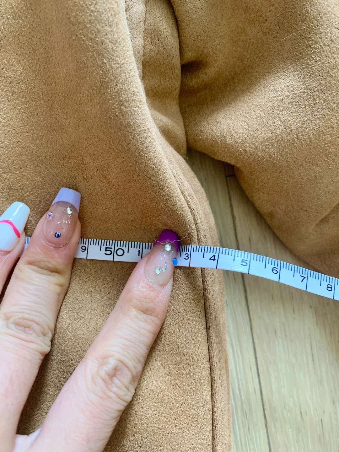 New Shearling Aviator Jacket Size M image indicator(10)