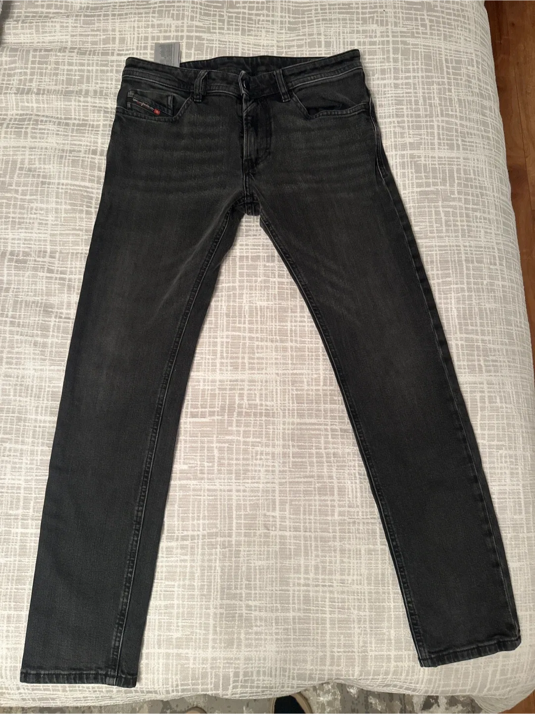 Diesel Men's Black Denim Jeans
