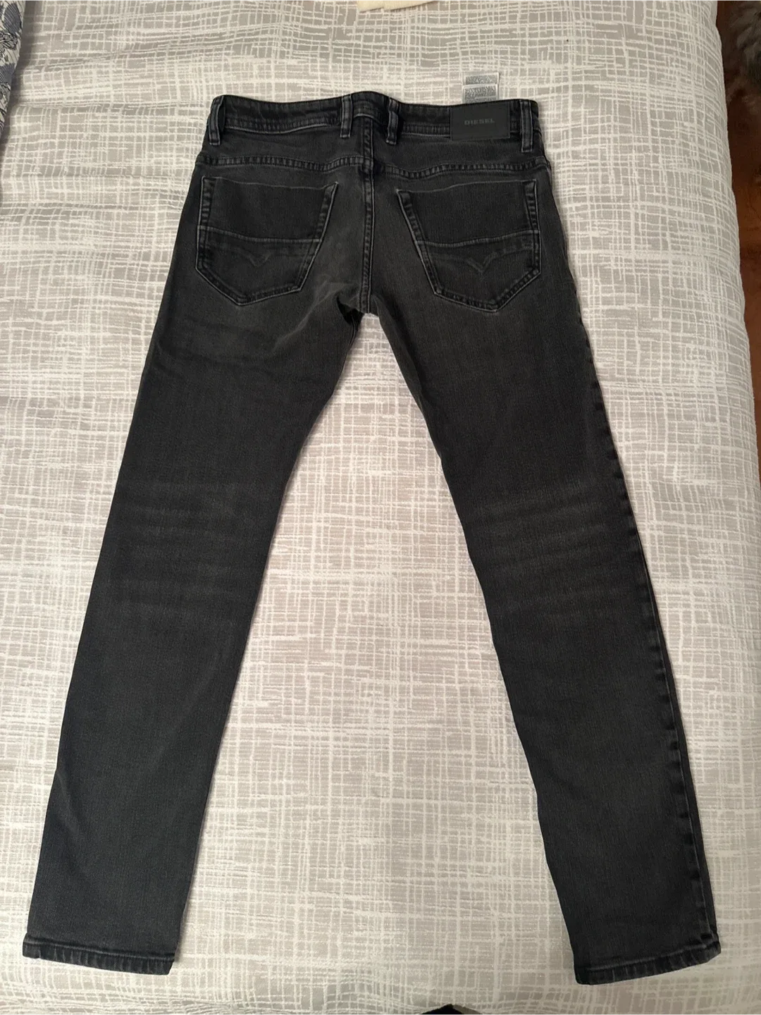 Diesel Men's Black Denim Jeans image indicator(2)