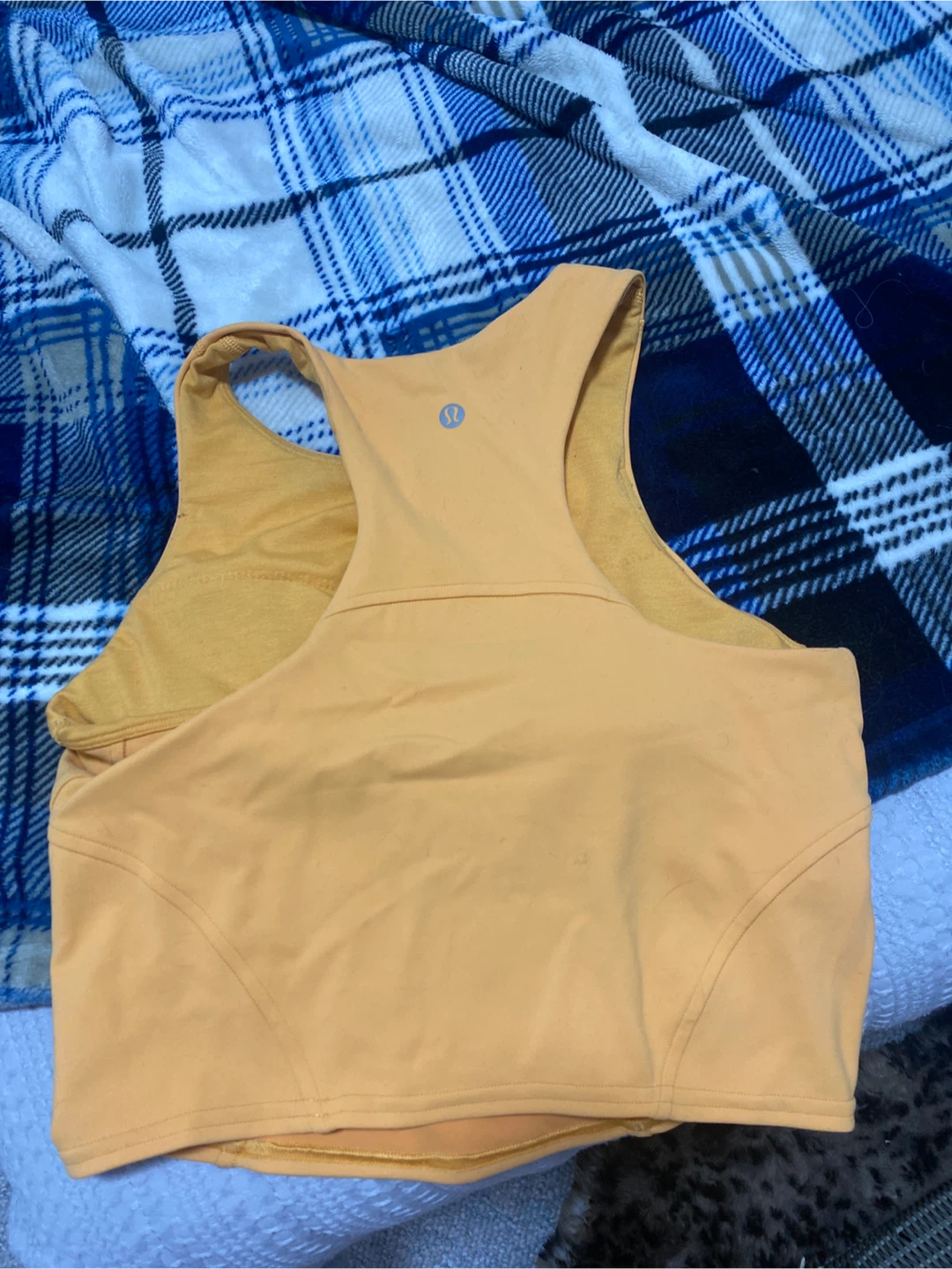 Lululemon Yellow Workout Tank Top - photo 2