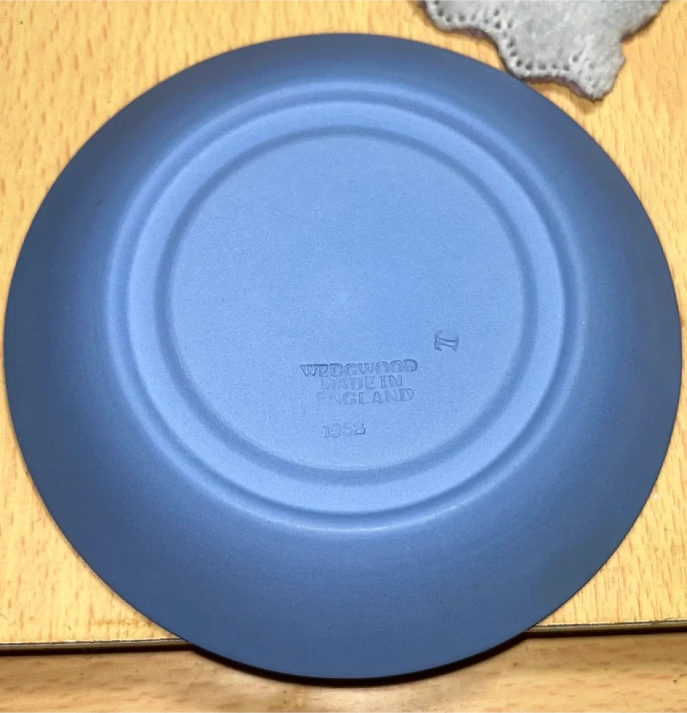 Wedgwood Blue Jasperware Cup & Saucer Set image indicator(10)