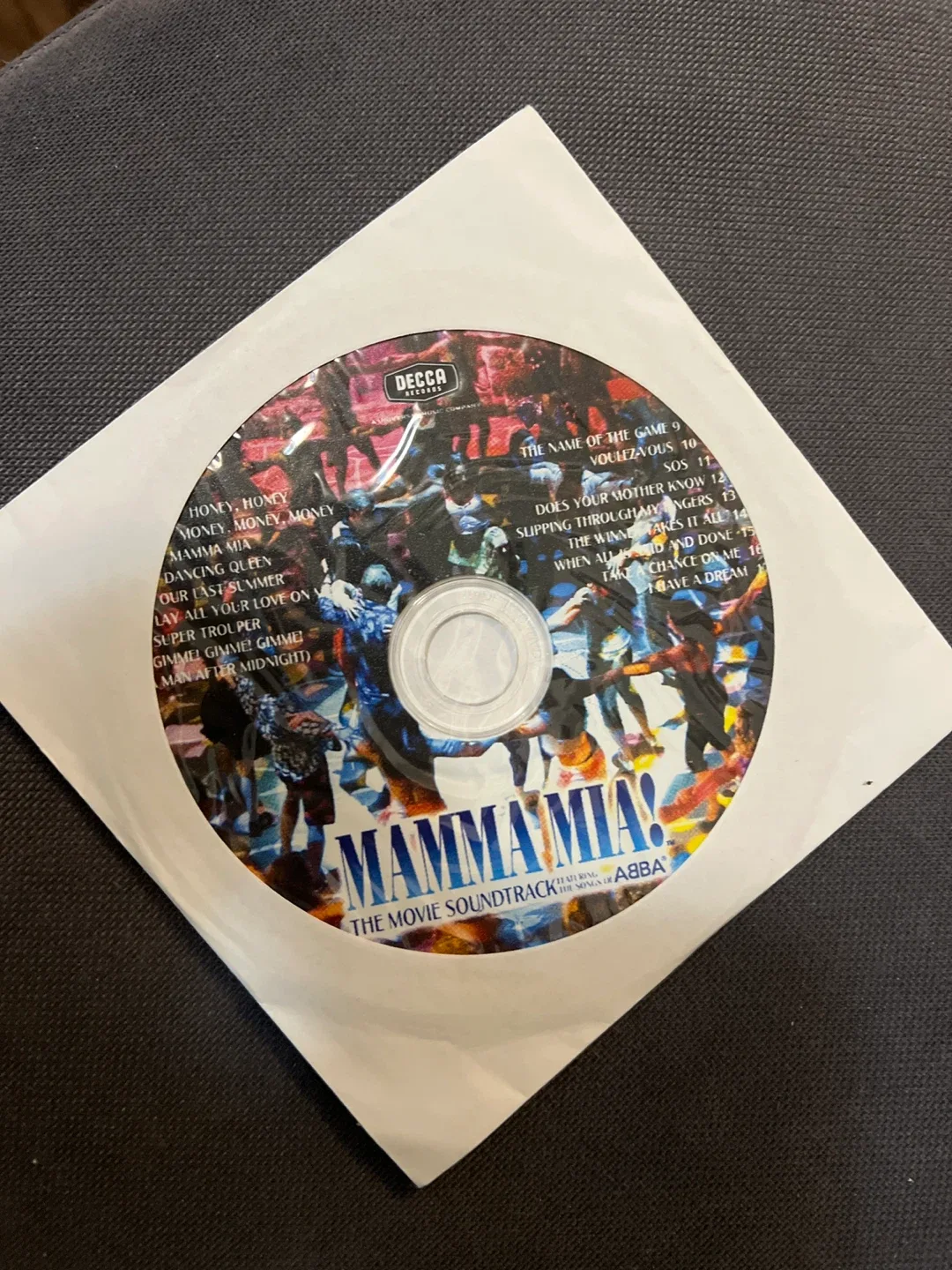 Mamma Mia! The Movie Soundtrack CD