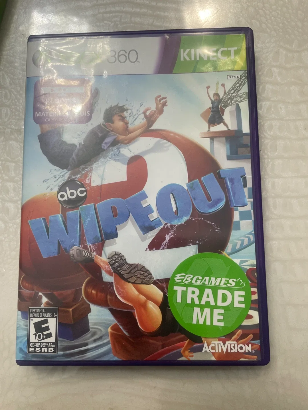 ABC Wipeout 2 Kinect Xbox 360 Game
