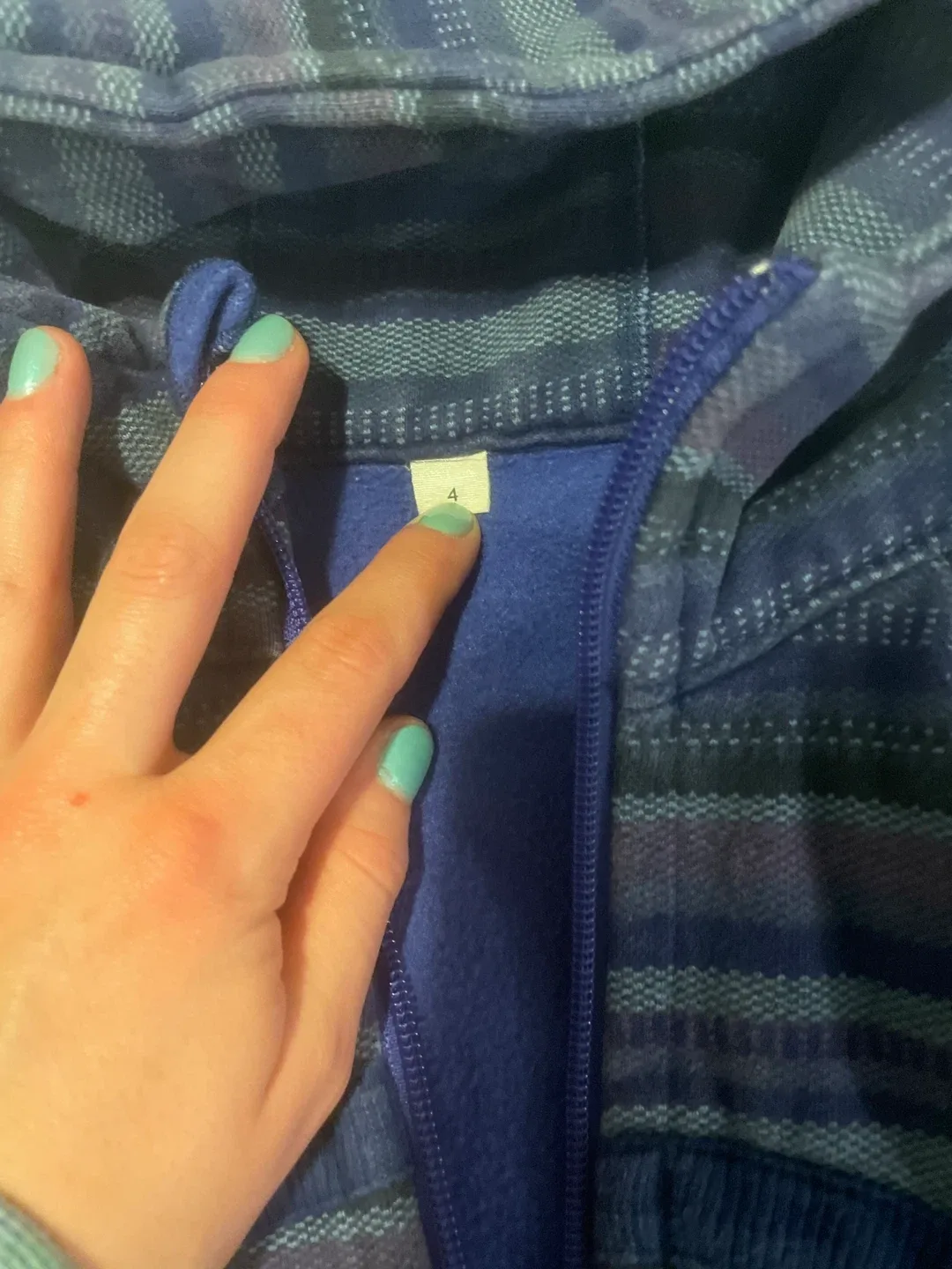 Lululemon Striped Hoodie - Size 4 image indicator(3)