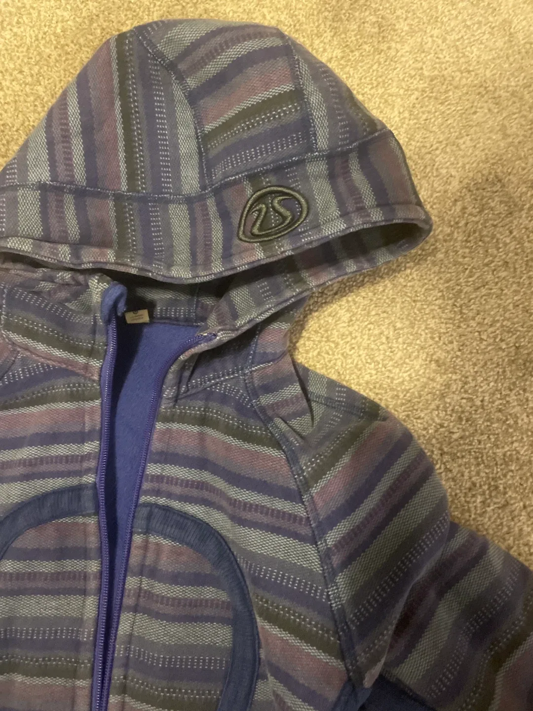 Lululemon Striped Hoodie - Size 4 image indicator(2)