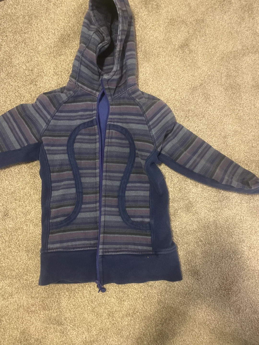 Lululemon Striped Hoodie - Size 4