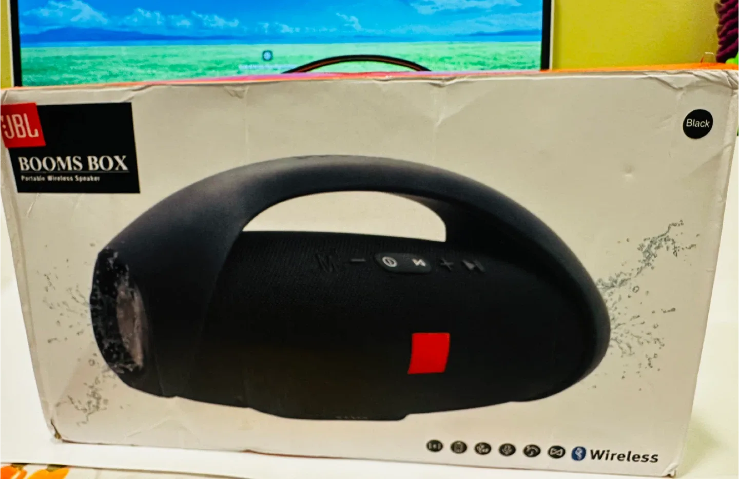 🔊 Portable Bluetooth Speaker – Large Boombox Style 🔊 image indicator(5)