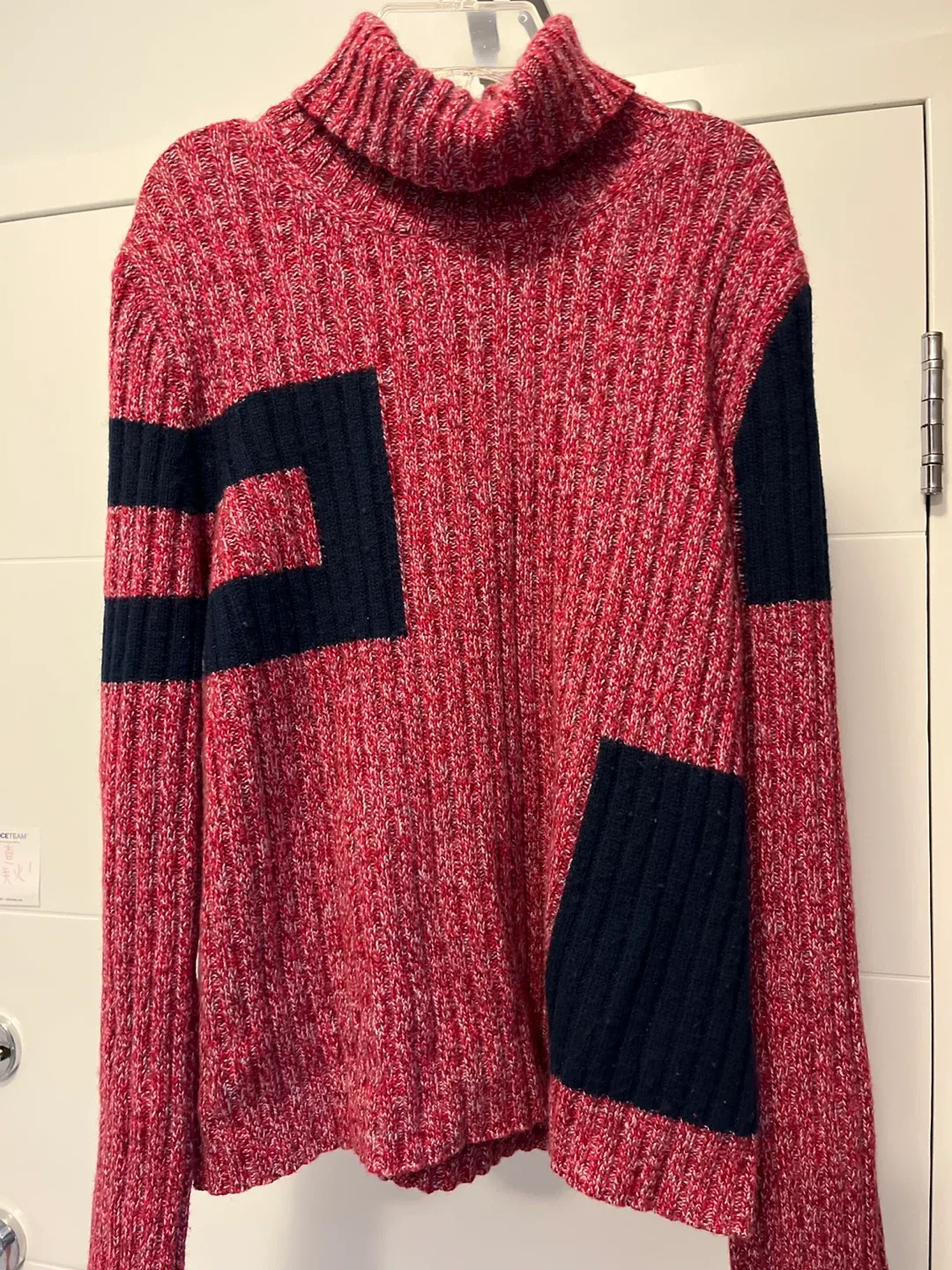 Tommy Hilfiger Red & Blue Sweater