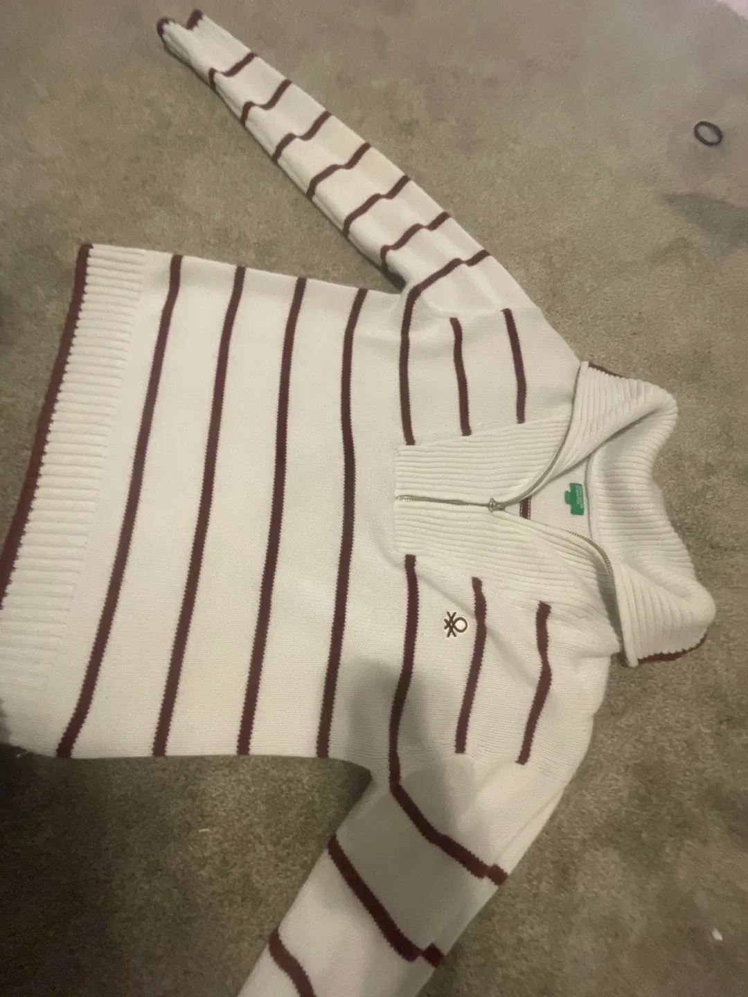 United Colors of Benetton Striped Sweater - Size S image indicator(2)