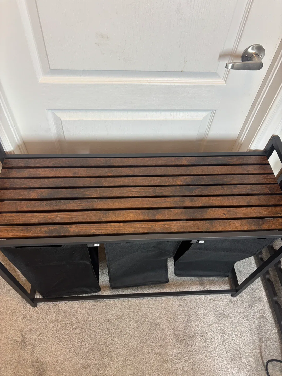 Laundry Hamper Sorter with 3 Pull-Out and Removable Bags image indicator(5)