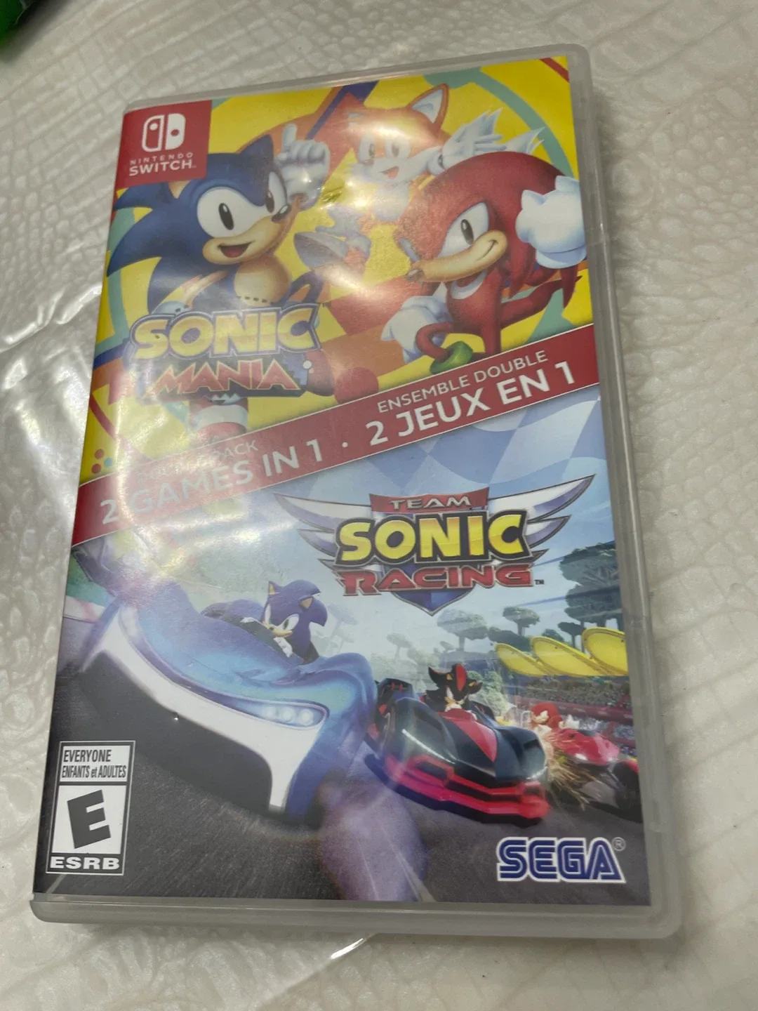 Sonic Mania & Team Sonic Racing Double Pack - Nintendo Switch