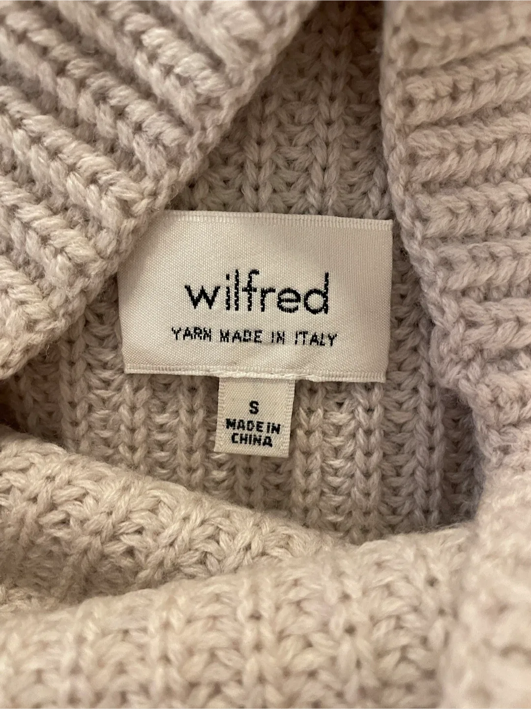 Wilfred Sleeveless Knit Top - Size Small