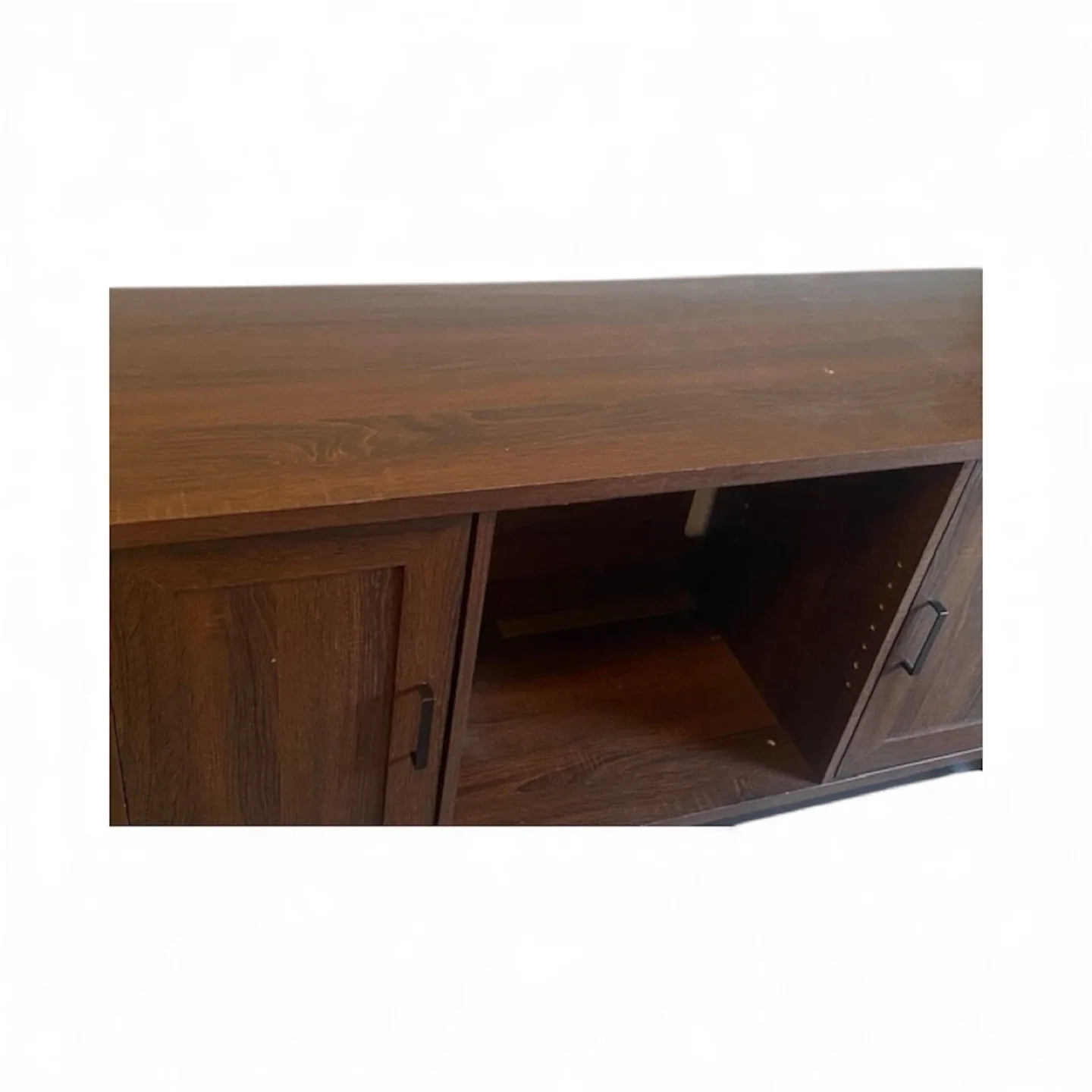 Brown Wood TV Stand image indicator(2)