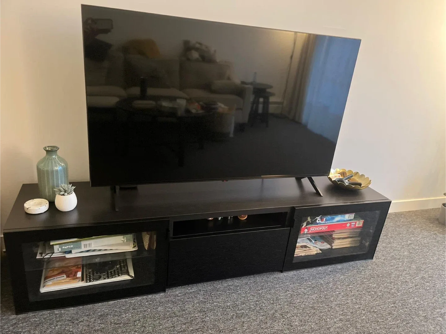 Black TV Stand image indicator(2)