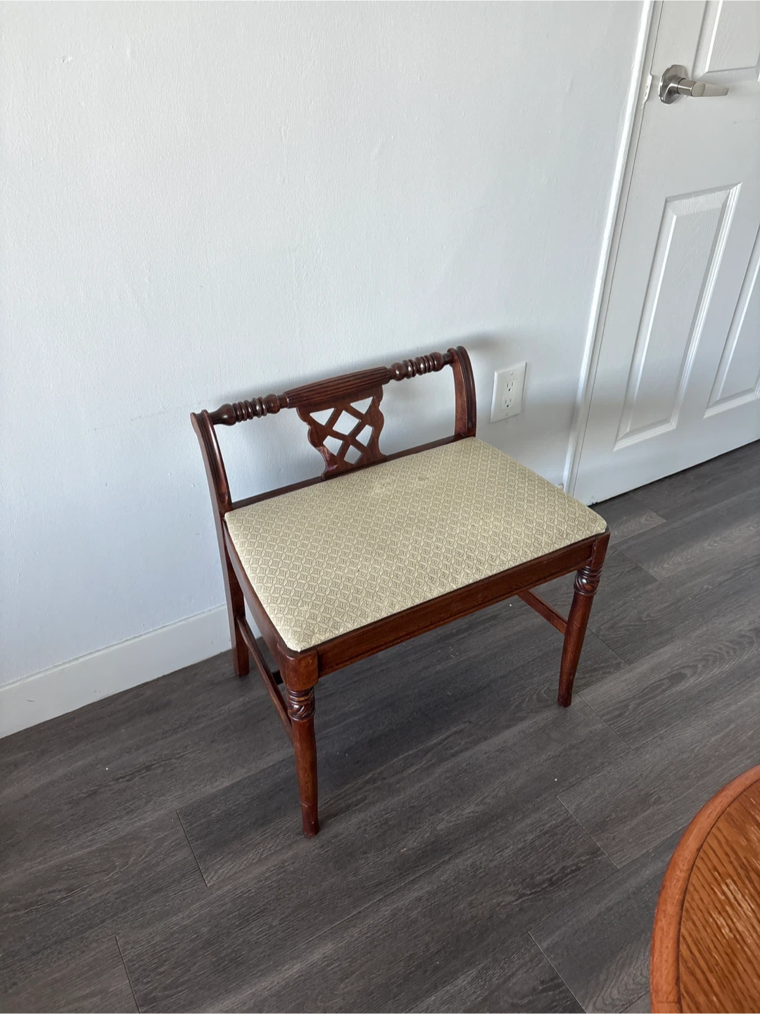 Upholstered Bench Seat