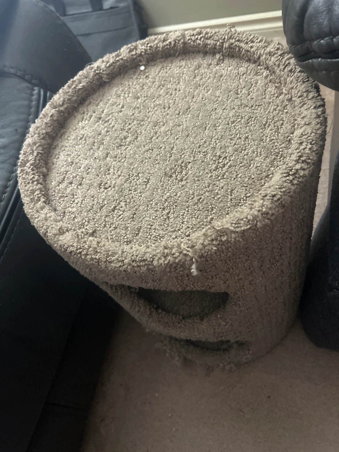 Carpeted Cat Tower - photo 2