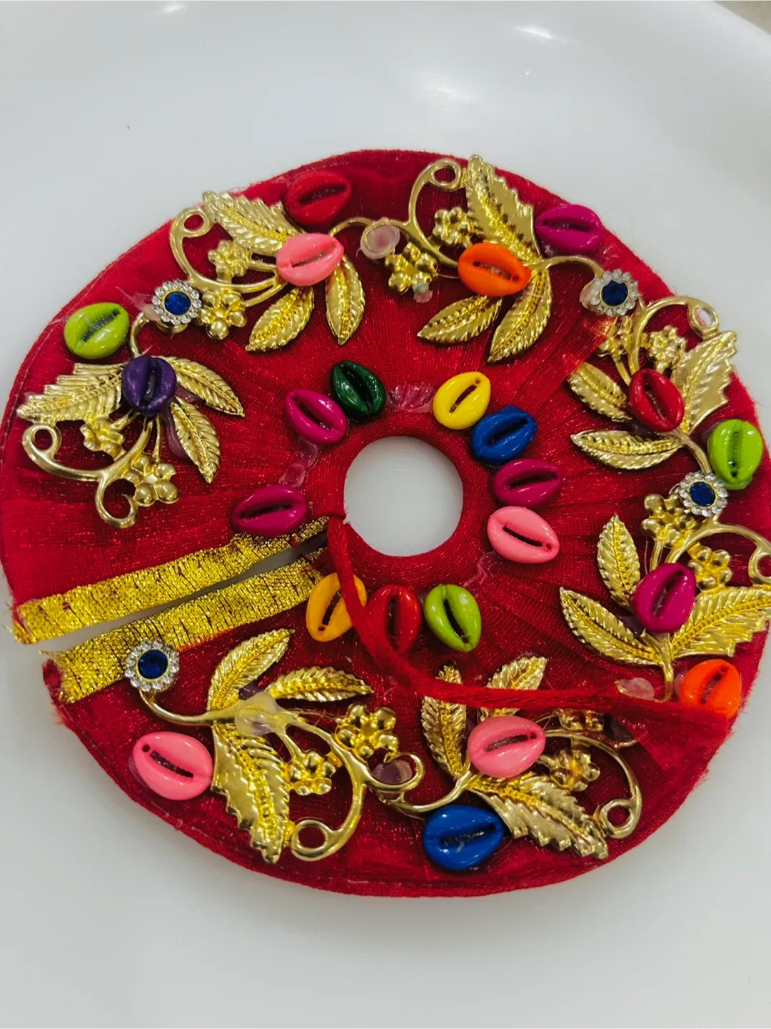 Decorative Red dress for laddu gopal ji size 1