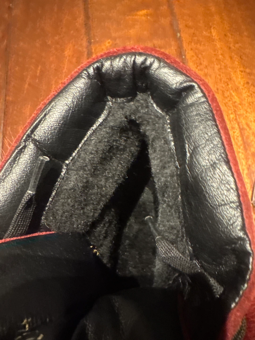 XXI CENT Red Furry Winter Boots - Size 38 - photo 2