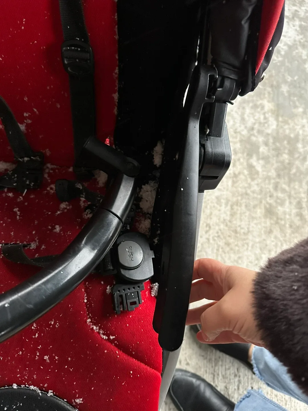 Peg Perego Stroller - Red & Black image indicator(3)