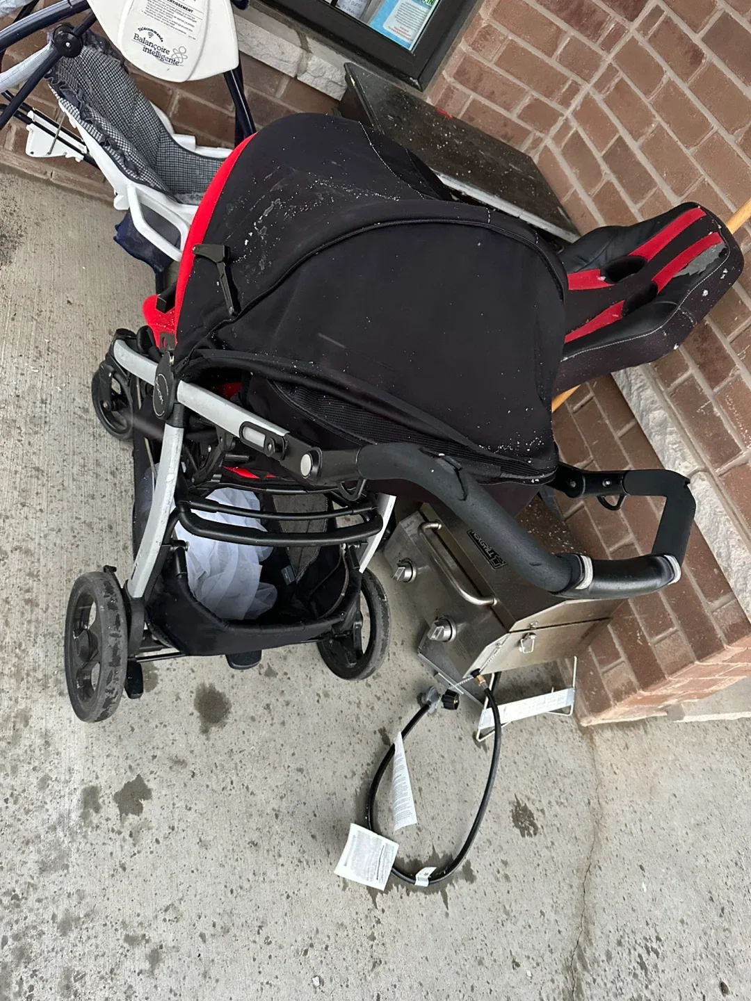 Peg Perego Stroller - Red & Black image indicator(5)