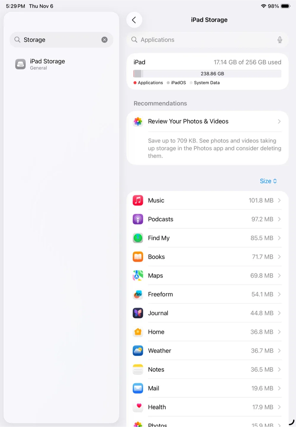 Apple iPad Air 5th Gen 256GB image indicator(5)