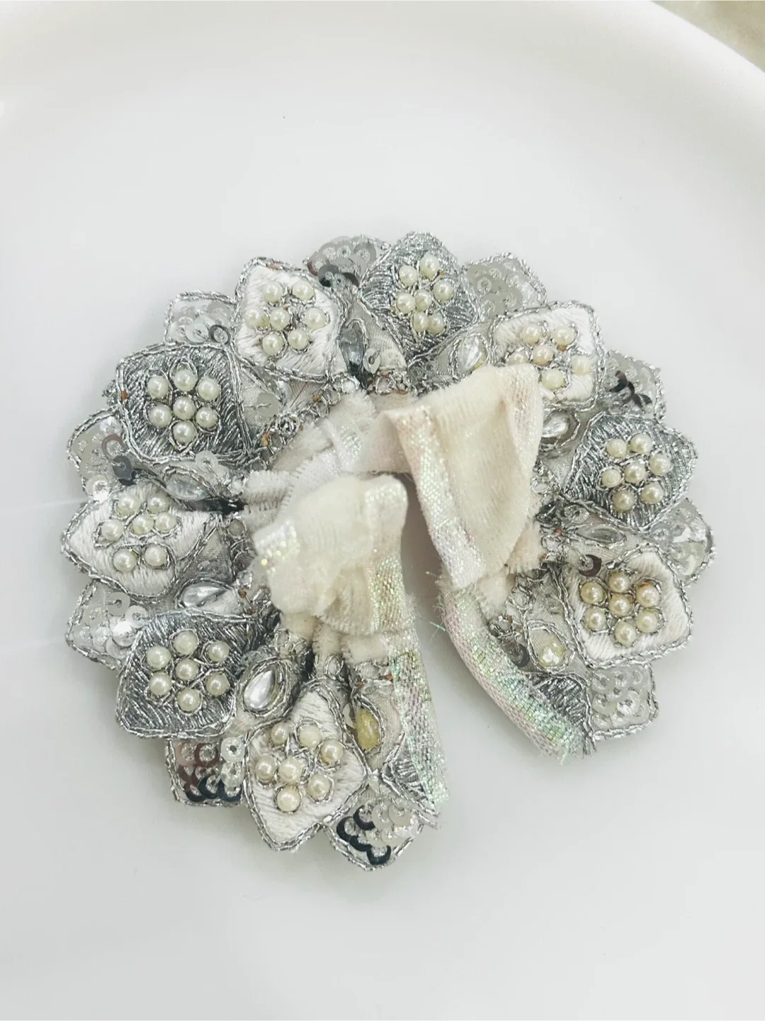 beautiful white dress for laddu gopal ji size 1