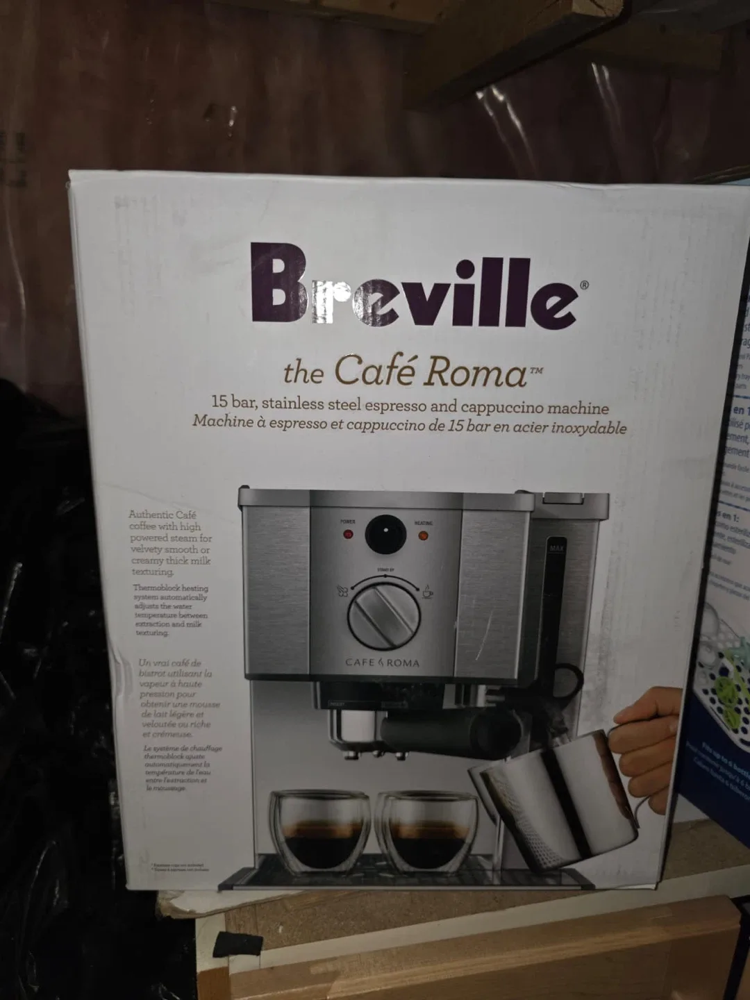 Breville the Café Roma Espresso Machine