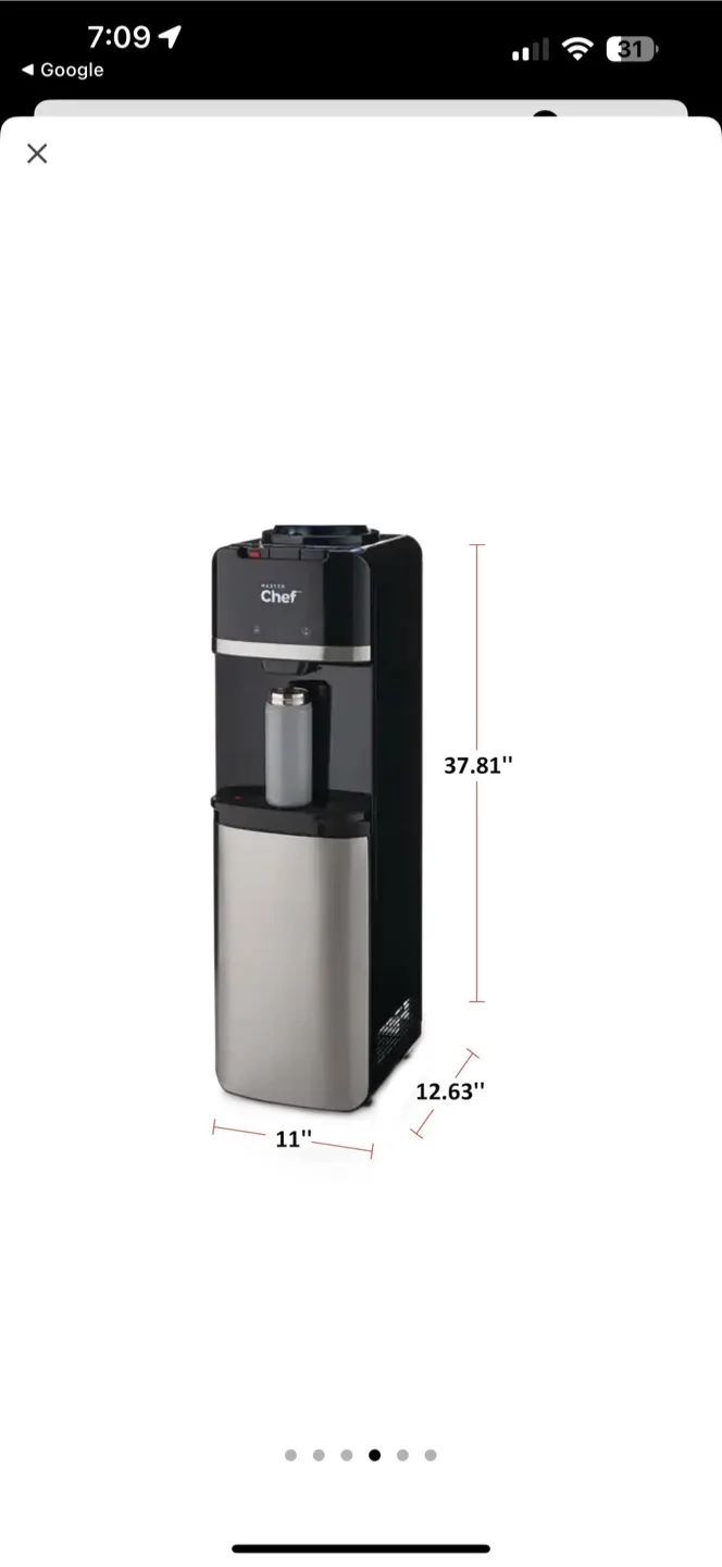 Master Chef Water Dispenser with Fridge image indicator(6)