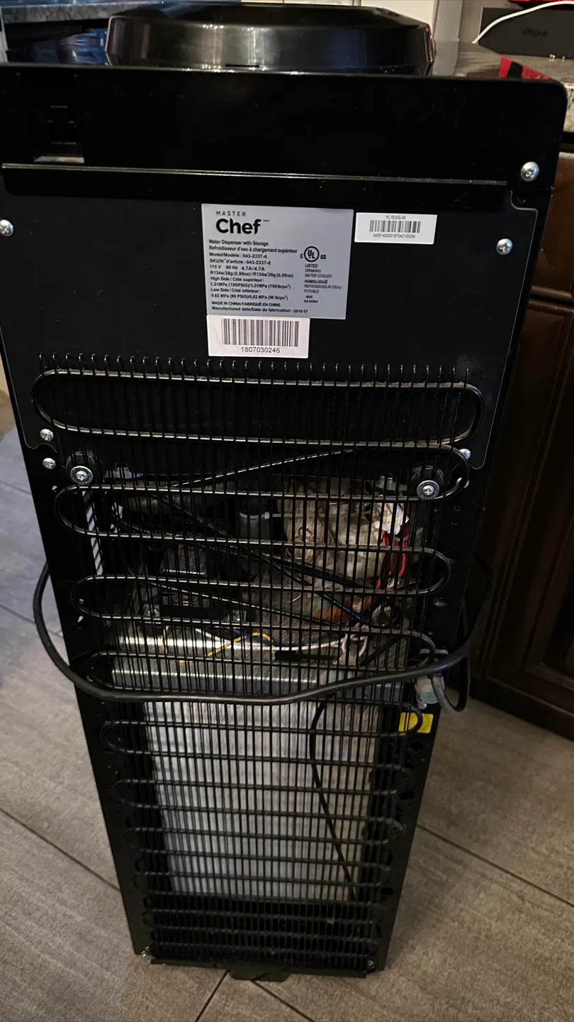 Master Chef Water Dispenser with Fridge image indicator(4)