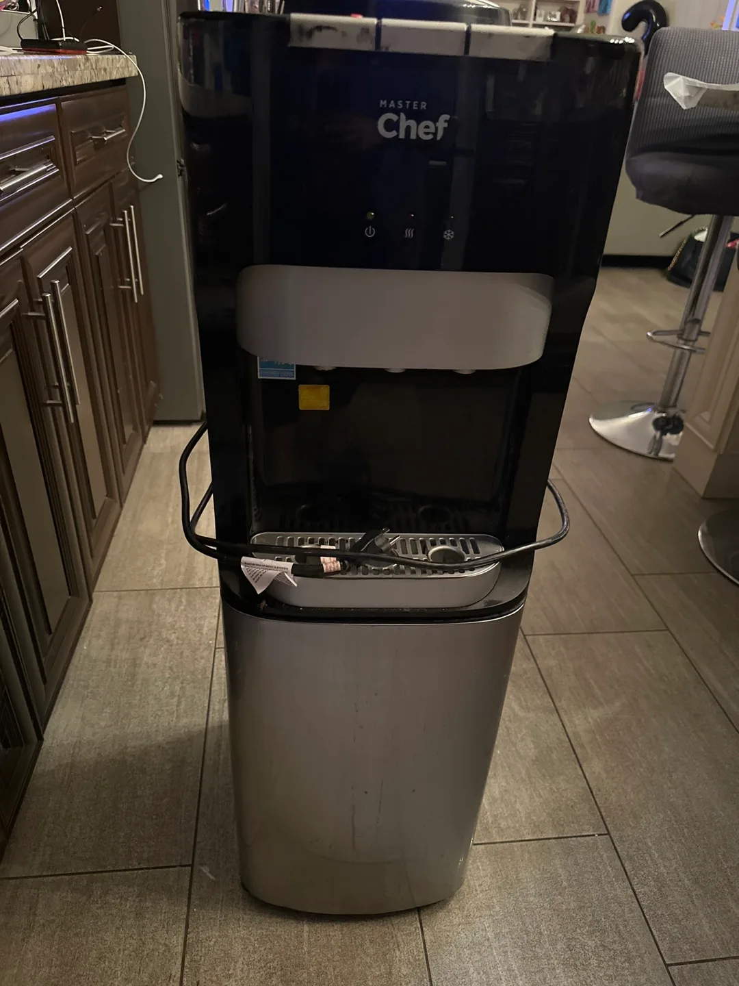 Master Chef Water Dispenser with Fridge