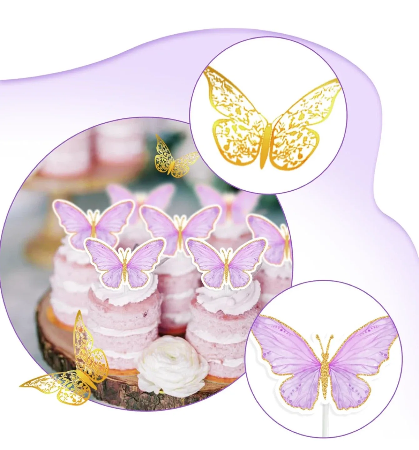 Butterfly Cake Toppers