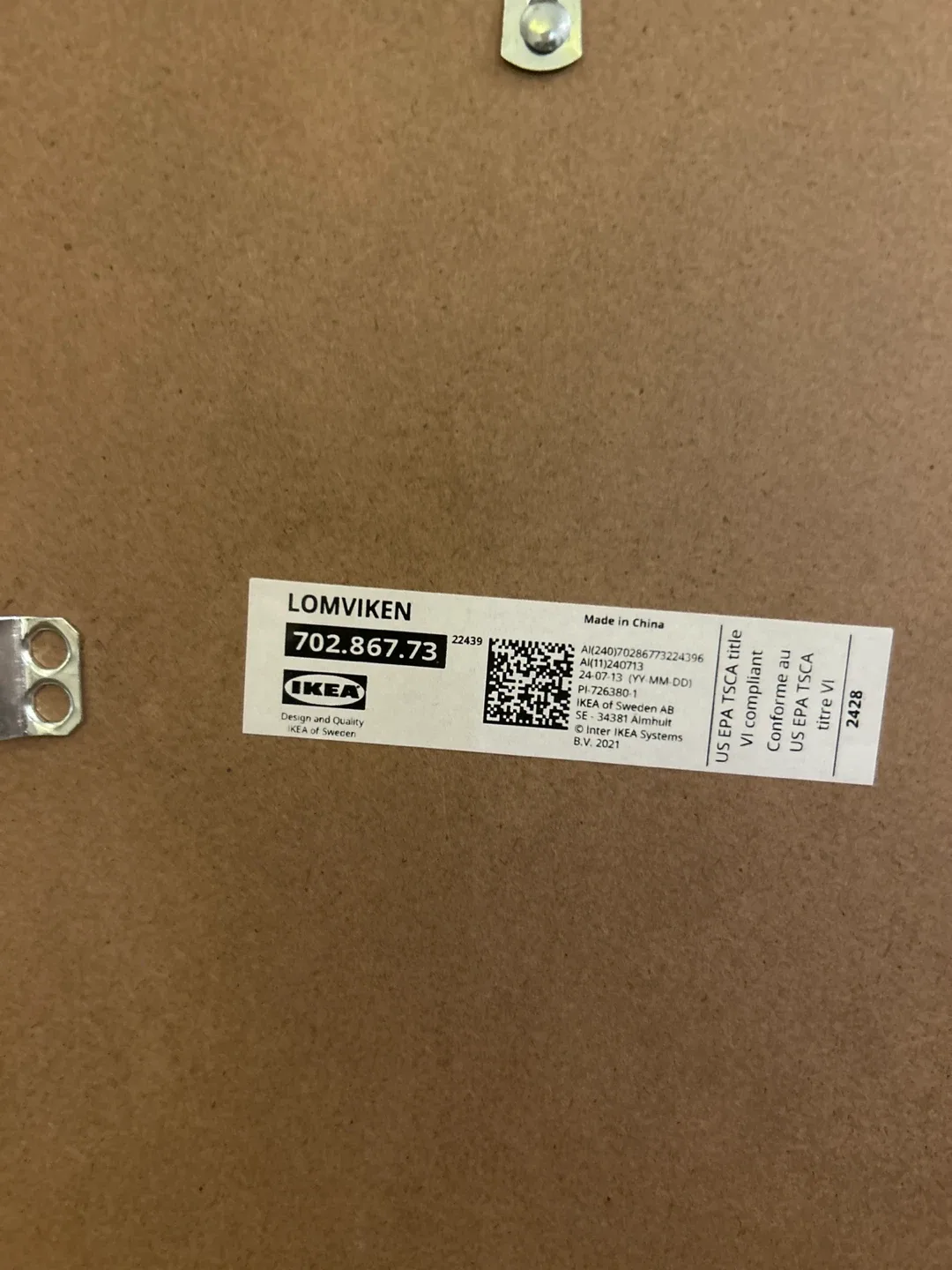 IKEA Lomviken Frames, Black (50x70 cm) x2 image indicator(4)