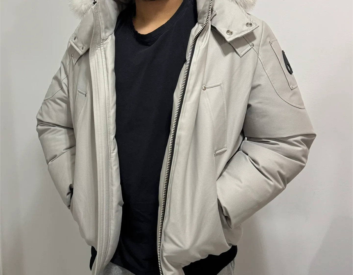 Moose Knuckles Ballistic Bomber XL grey