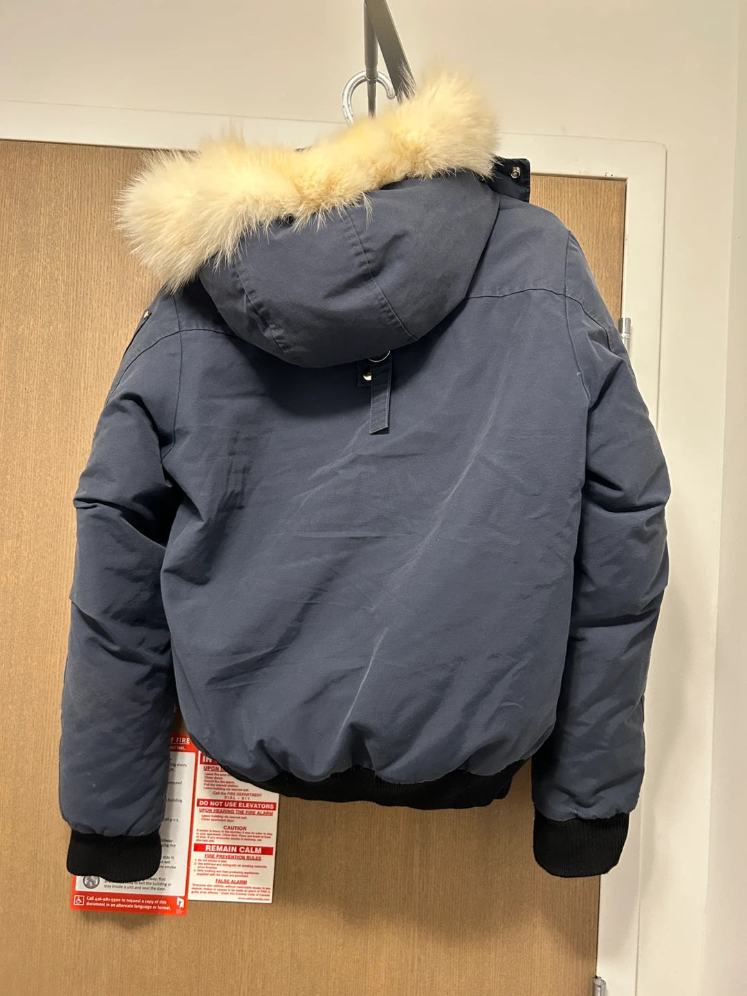Moose Knuckles Bomber Jacket - Size medium - photo 4