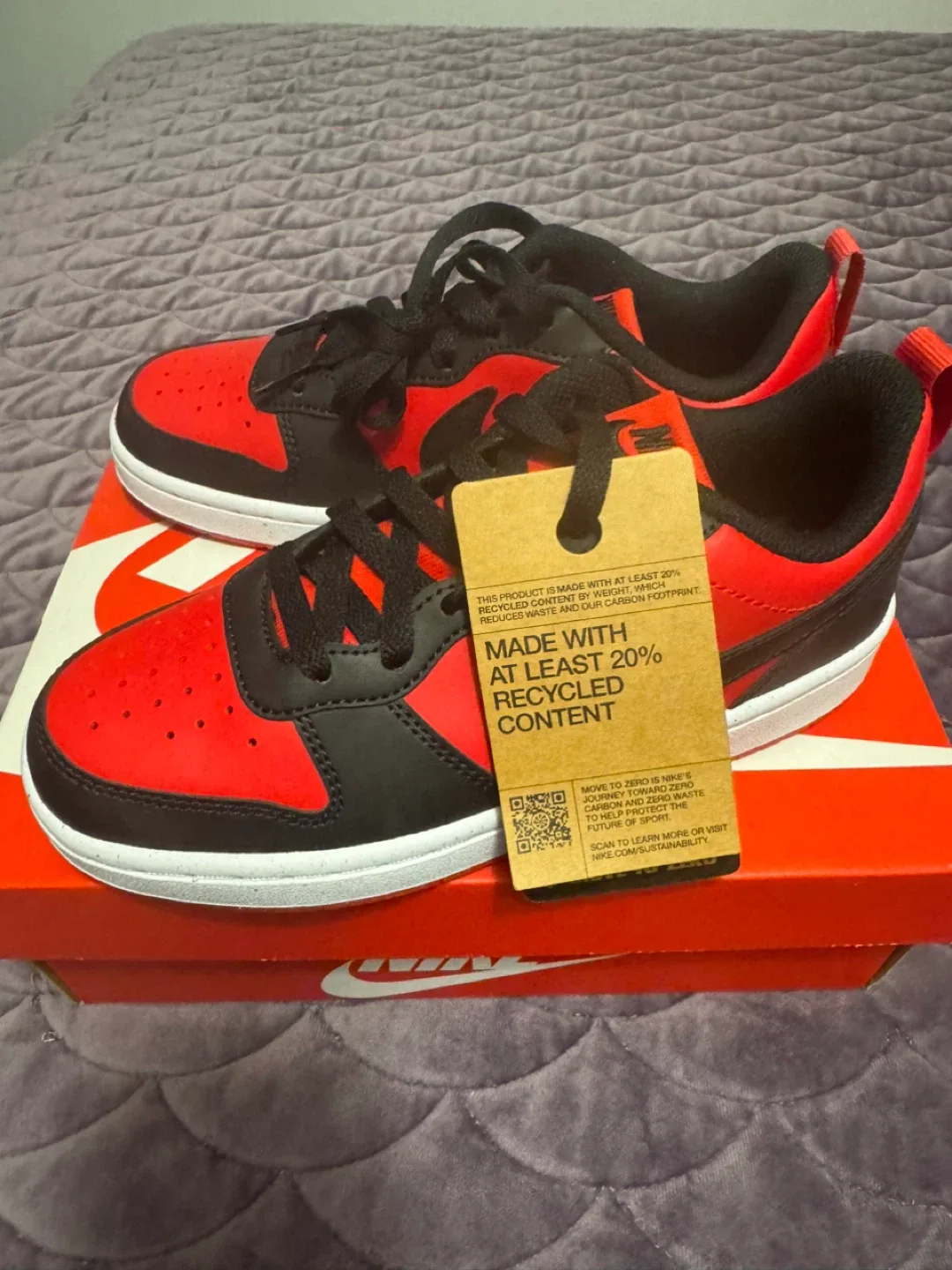 Nike Court Borough Low Recraft (GS) Size 4Y - New image indicator(3)