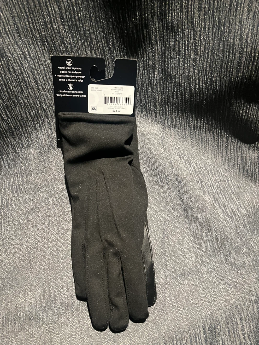 Isotoner Women's SmarTouch Gloves OS Black - photo 2