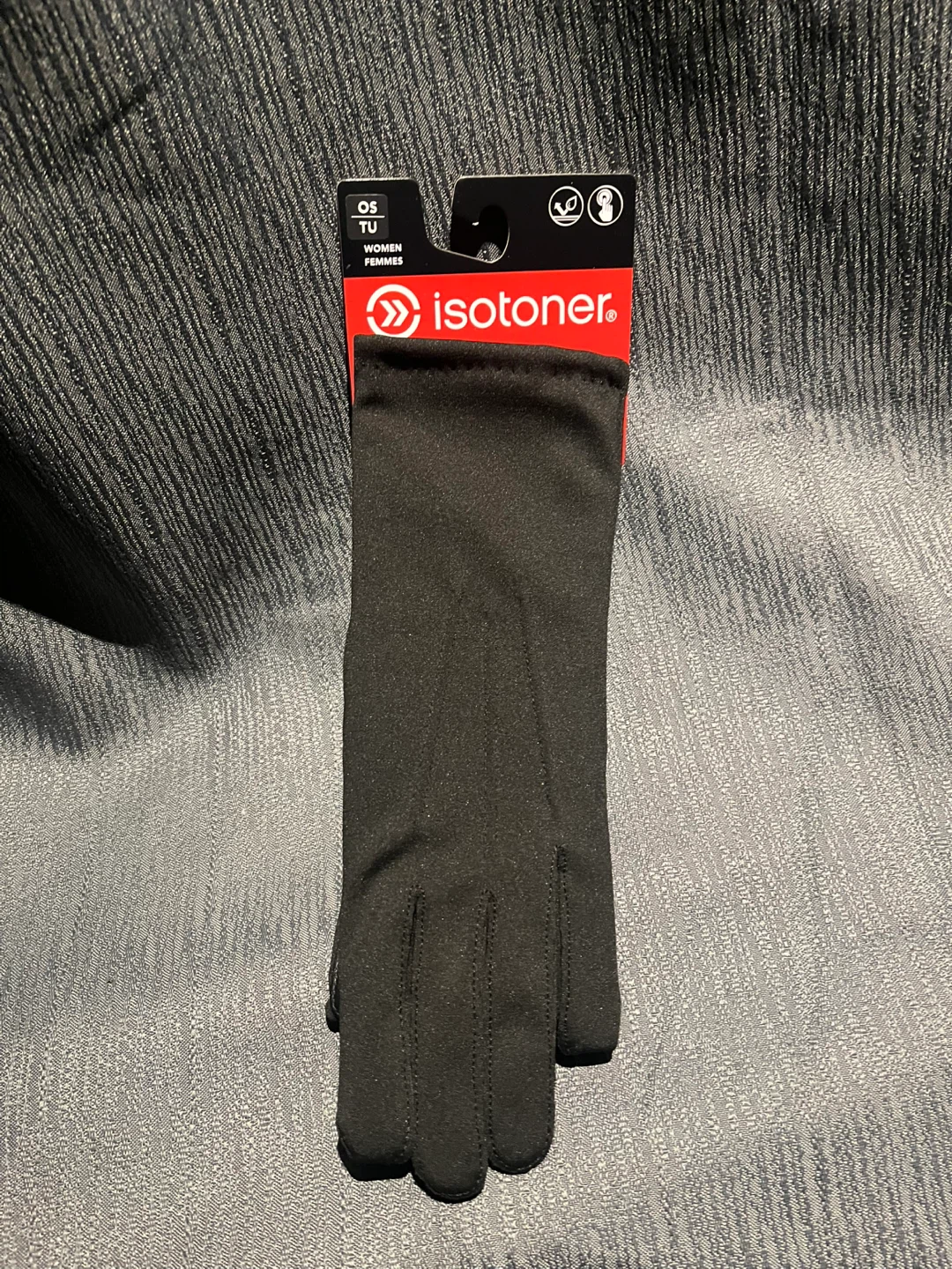 Isotoner Women's SmarTouch Gloves OS Black