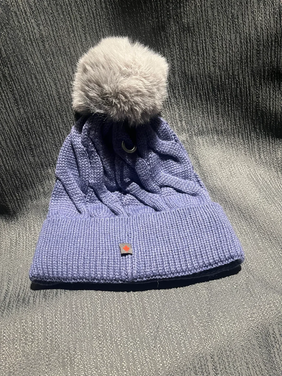 Hot Paws Purple Toque with Pom Pom image indicator(2)