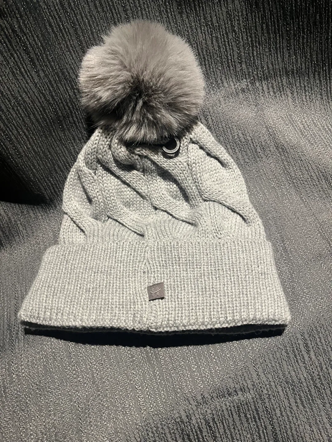 Hot Paws Grey Pom Pom Toque image indicator(2)