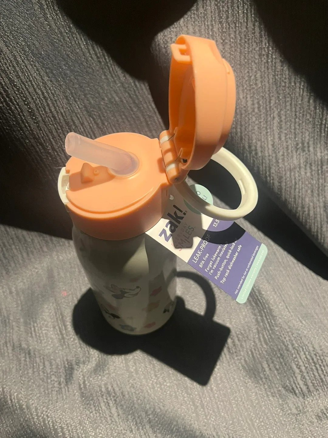 Zak! Smiles Minnie Mouse Water Bottle - 13.5 oz image indicator(3)