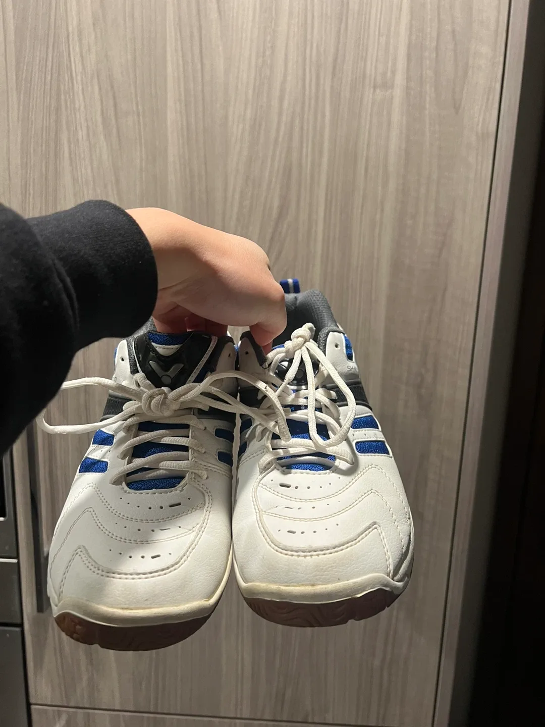 Badminton Racquets , Shuttlecocks, and shoes size 9 image indicator(5)