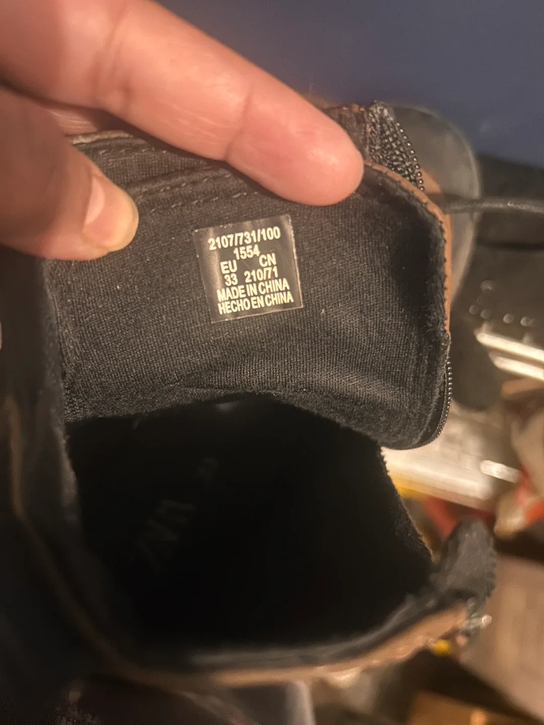 Zara Brown Ankle Boots - Size 33 EU image indicator(3)