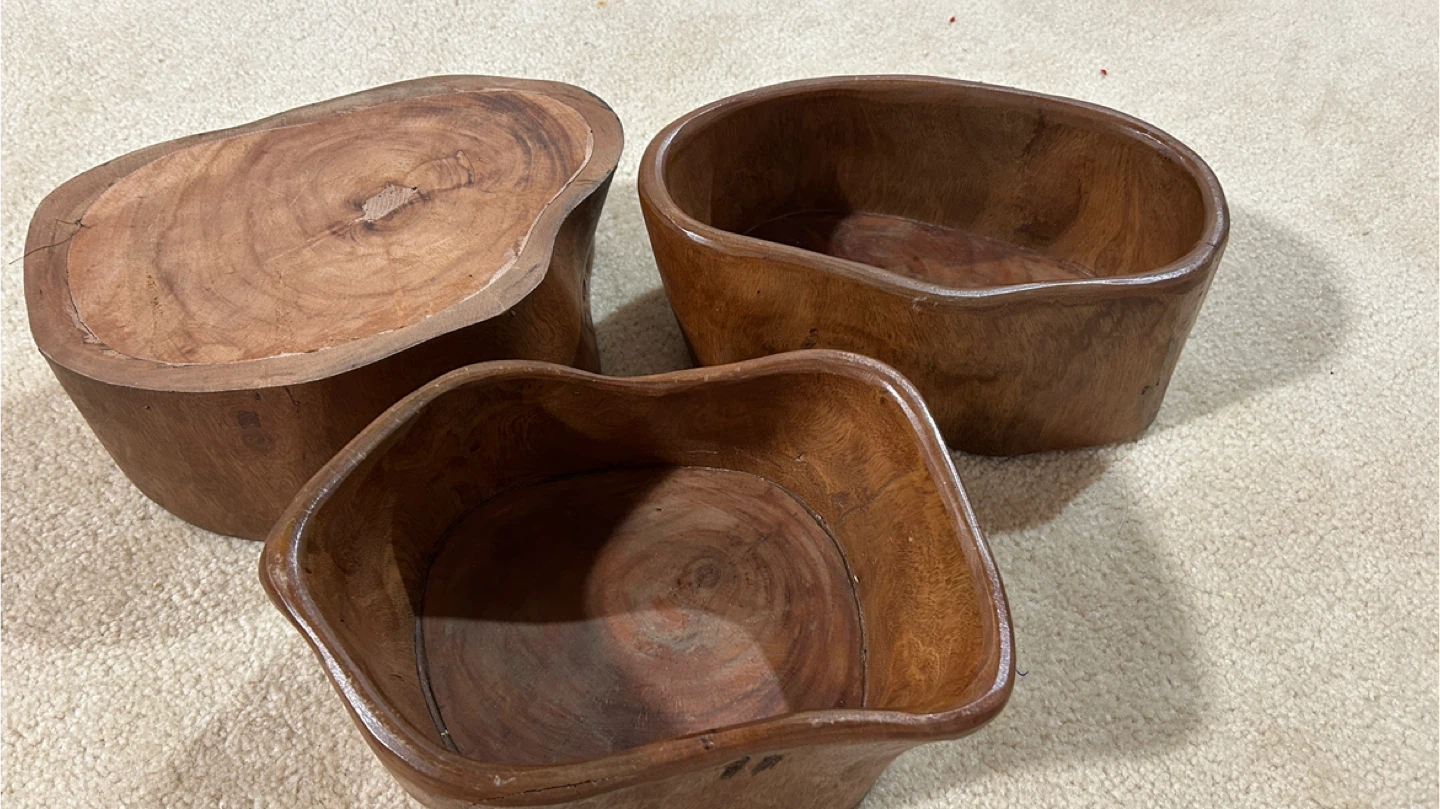 New Wooden Bowl, each bowl $10 - photo 3