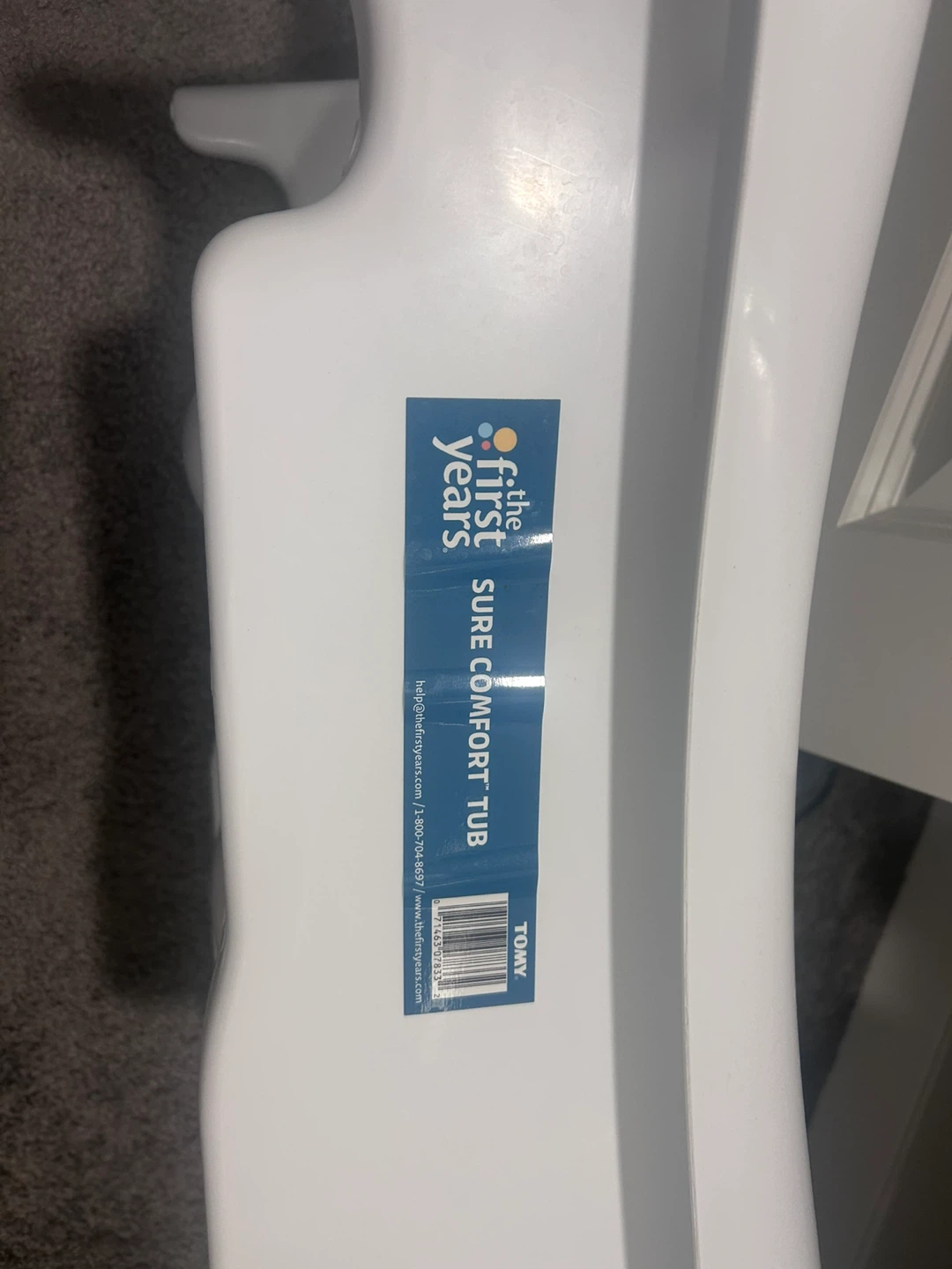 The First Years Sure Comfort Baby Bathtub - photo 2